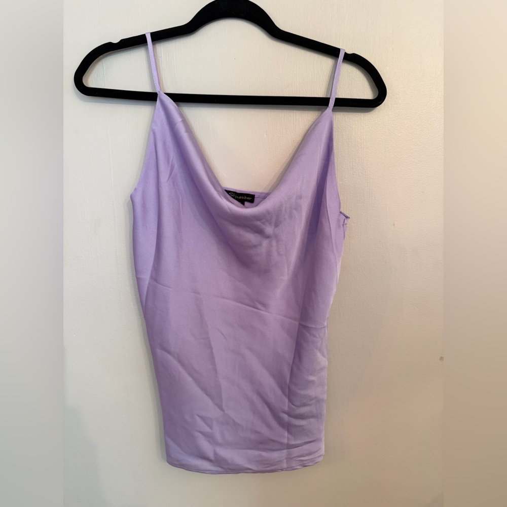 Lavender Spaghetti Strap Top